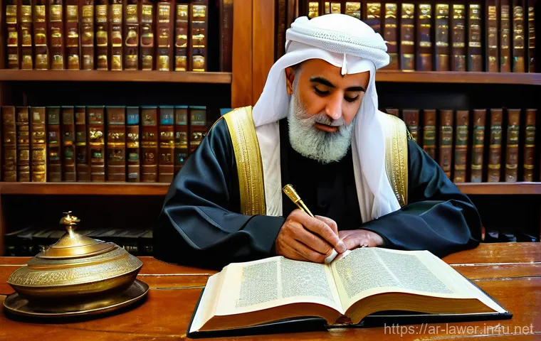 변호사 실무를 위한 참고 도서 - **Prompt 1: Modern Digital Law Office in a Middle Eastern City**
    A highly detailed, photorealist...