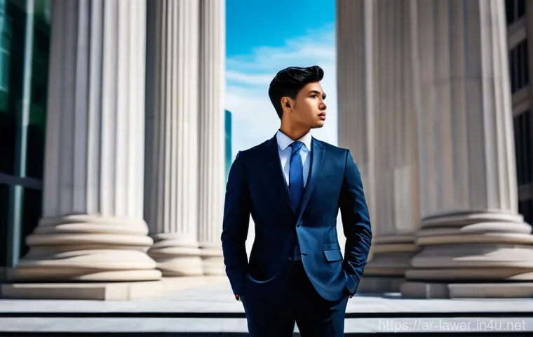 변호사 시험과 공인중개사 시험의 차이 - **Prompt:** A confident and engaging Arab man in his mid-30s, dressed in smart business casual attir...