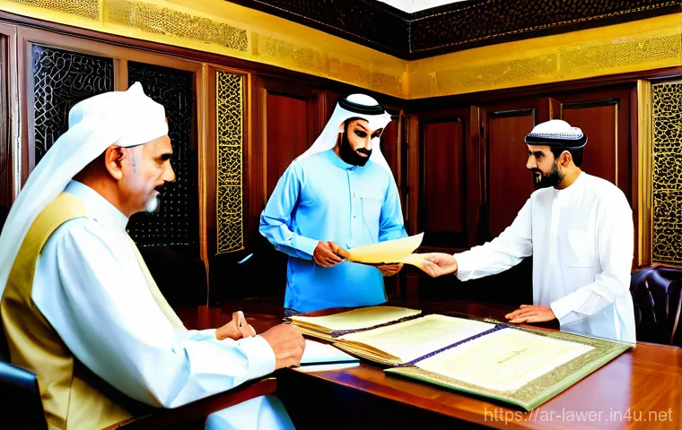 변호사 실무에서 자주 접하는 케이스 - **Prompt:** A young Arab woman in her late 20s, dressed in a modest yet stylish contemporary outfit ...